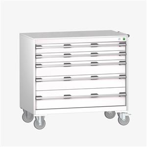 Bott New for 2022 Cubio SLR-1068-5.1 Mobile Cabinet Linot full width drawers